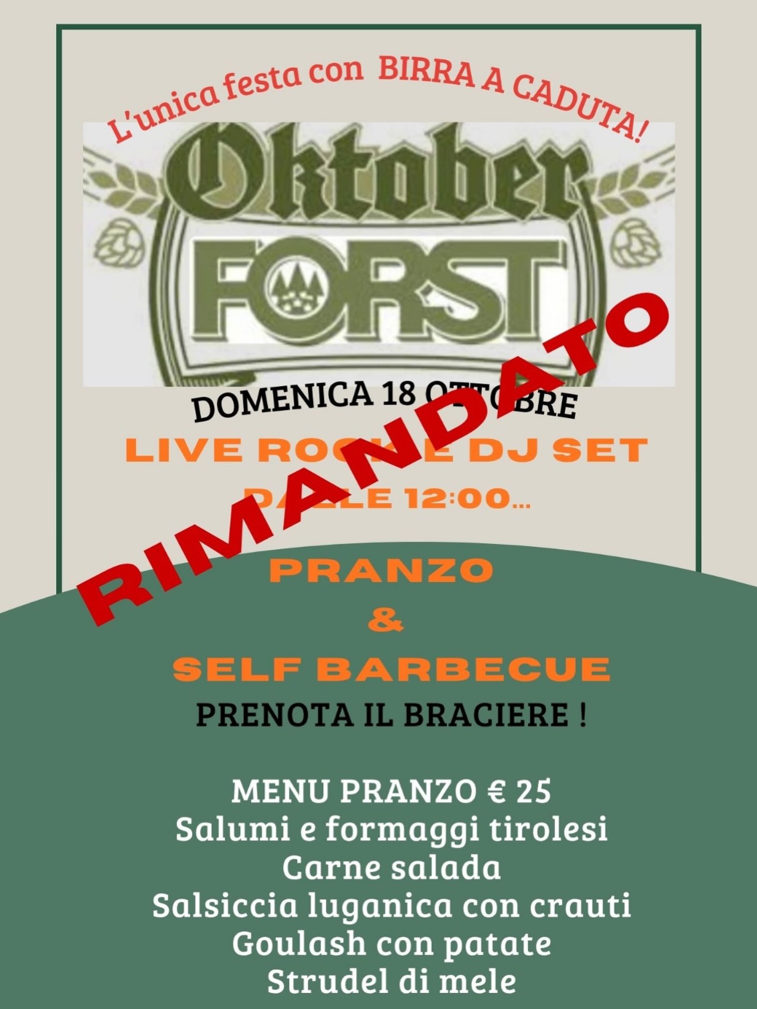 RIMANDATO!!!! Data da definire